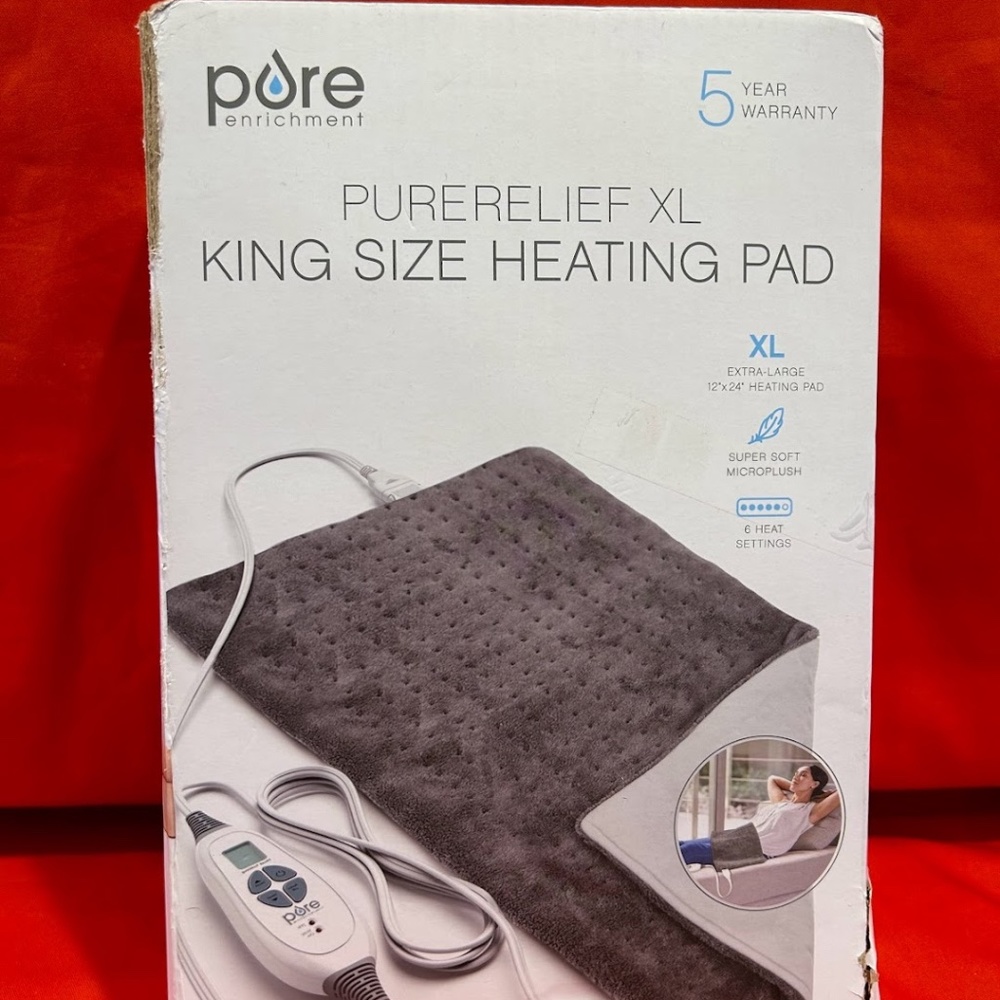 Pore Pure Relief King Size Heating Pad